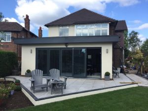 Rear extension planning approval and building regulations